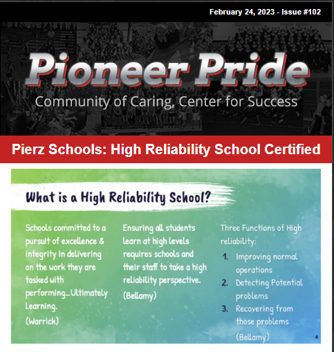  Pierz Schools eNewsletter February 24